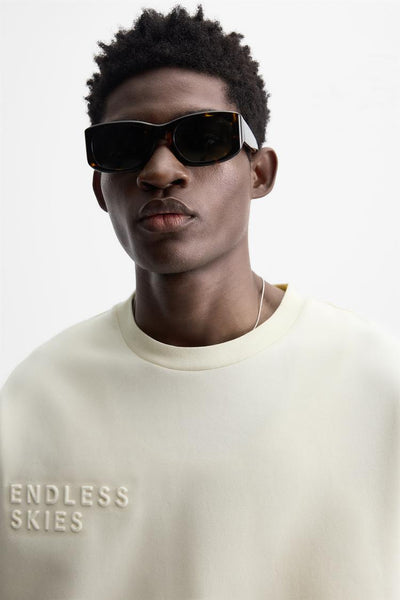 T-shirt Texte Épuré